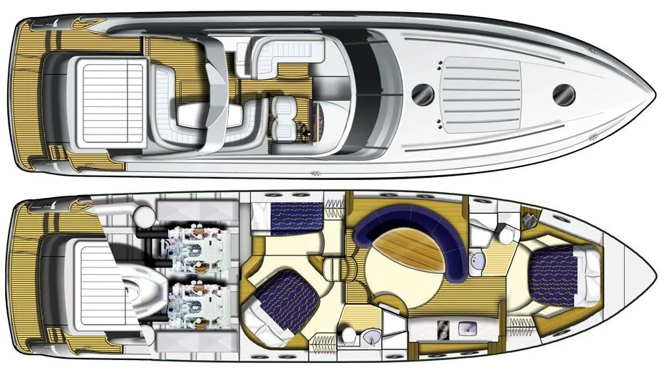 Charter a 16.46m 3 Cabin Motor Yacht in Grimaud
