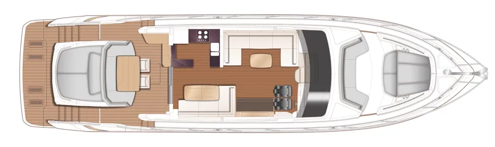 Charter a 20.32m Princess V65 in Golfe-Juan