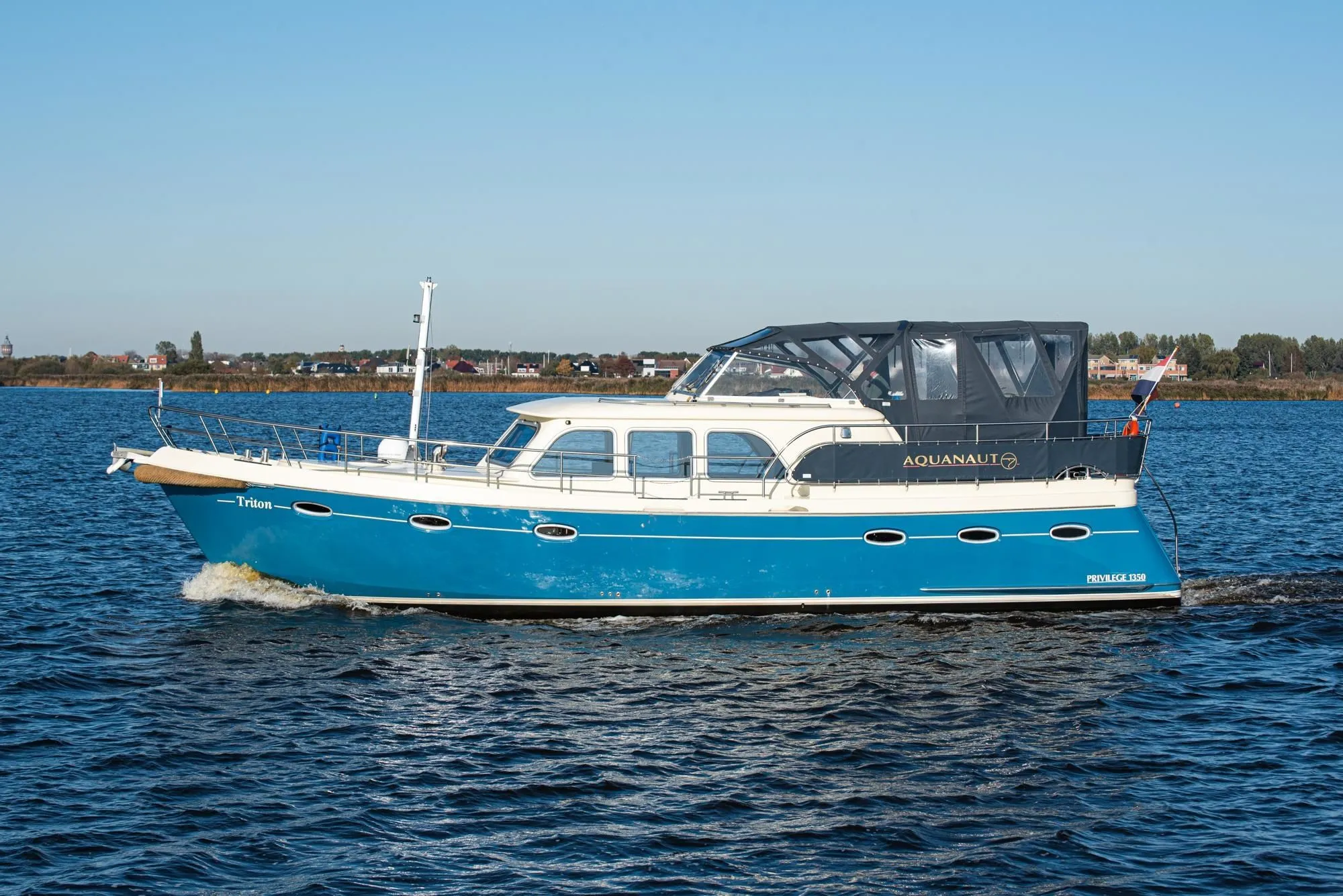 Rent a 13.65m House Boat in Sneek