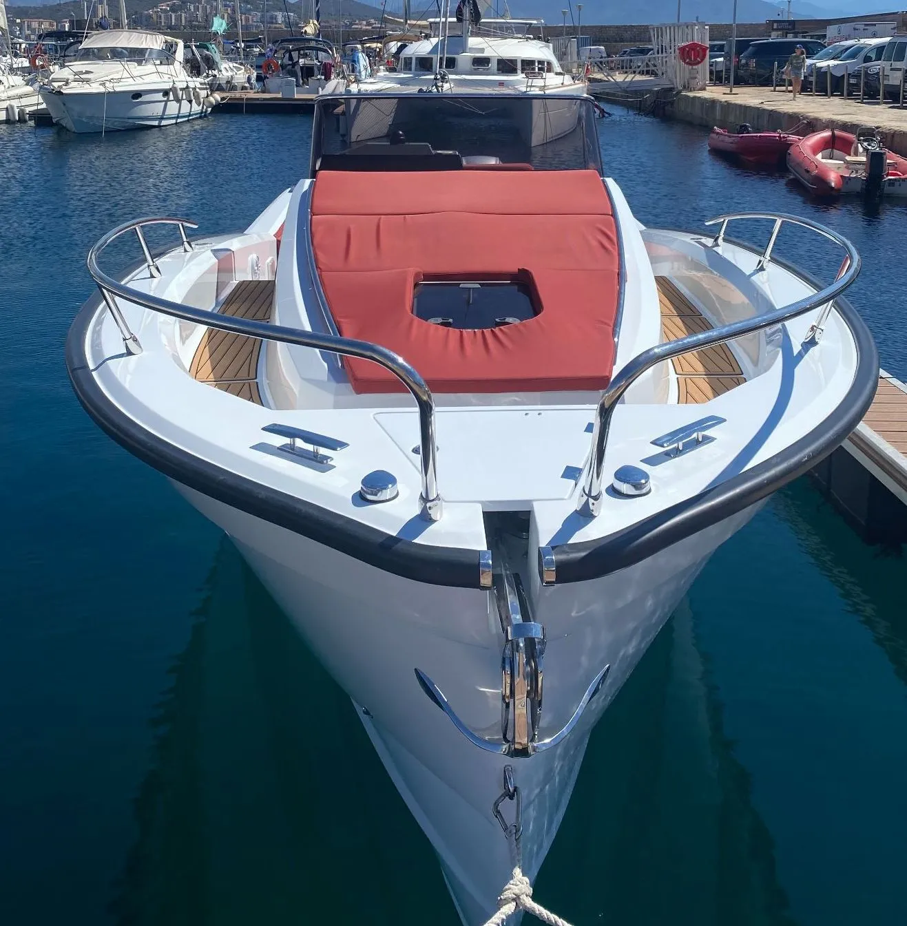 Explore Ajaccio on a 8.34m Pyxis Yacht 30 WA Motor Yacht Rental