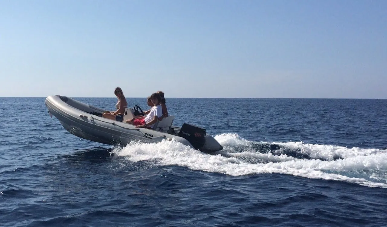 Explore Port d'Andratx on a 4.5m Rental Quicksilver 450
