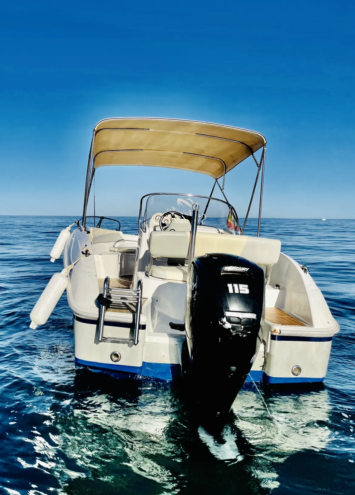 Charter a 6m Motor Boat Quicksilver 600 in Benalmádena