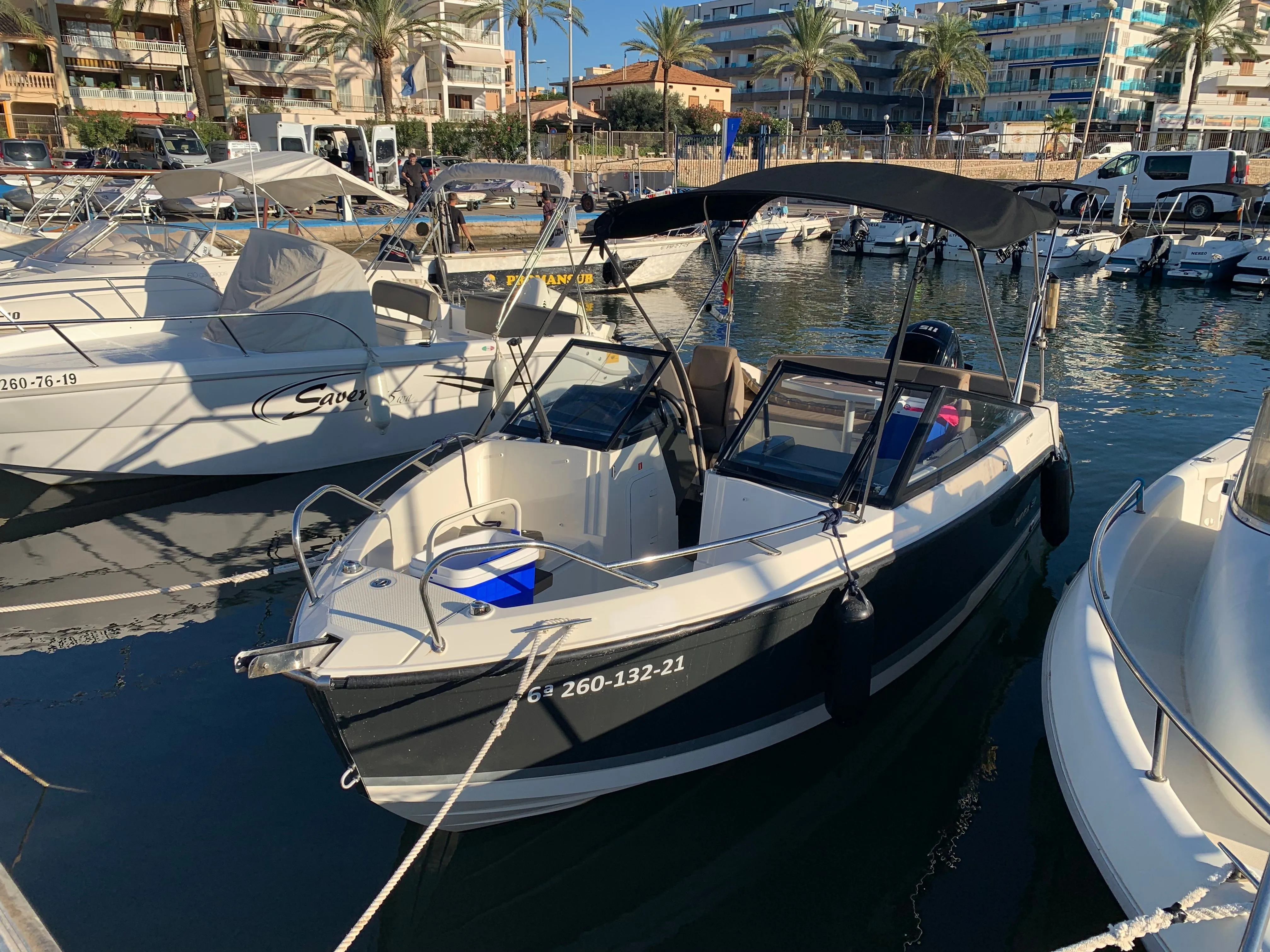 Charter a 5.95m Quicksilver 605 in Can Pastilla