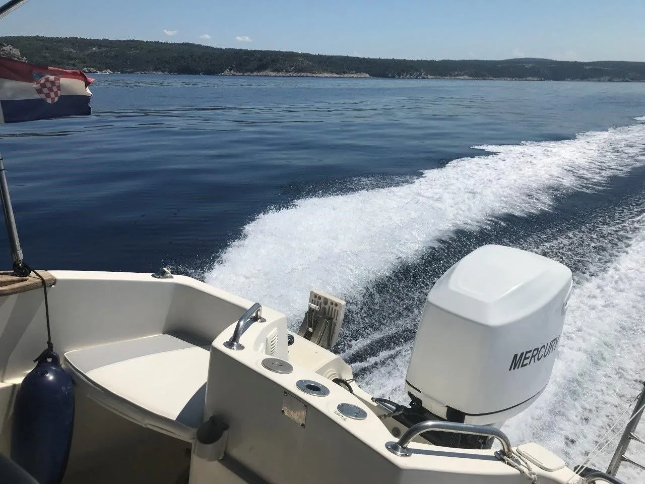 Explore Split on a 6.35m Rental Quicksilver 635