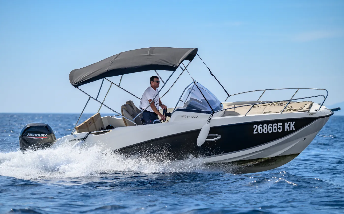 6.74m Krk Motor Boat Hire