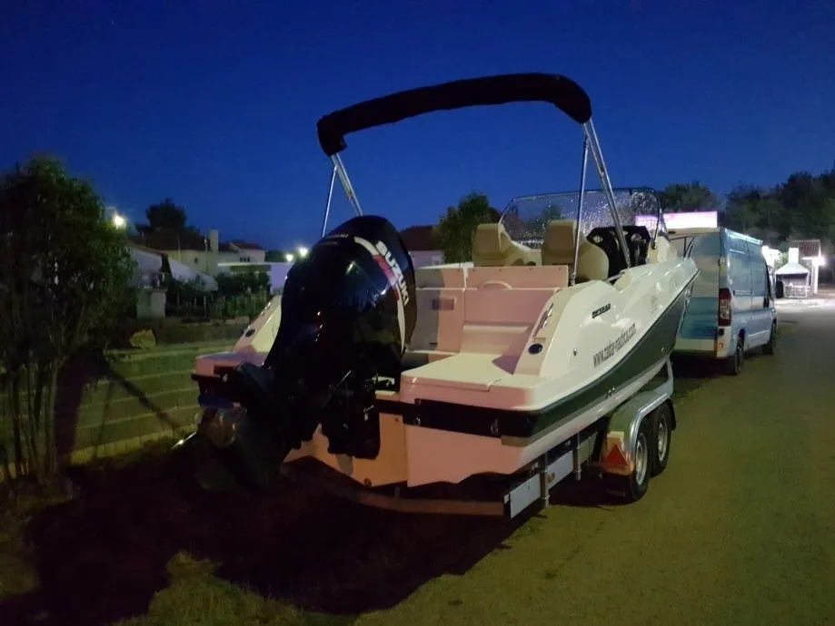 Explore Petrčane on a 7m Rental Motor Boat