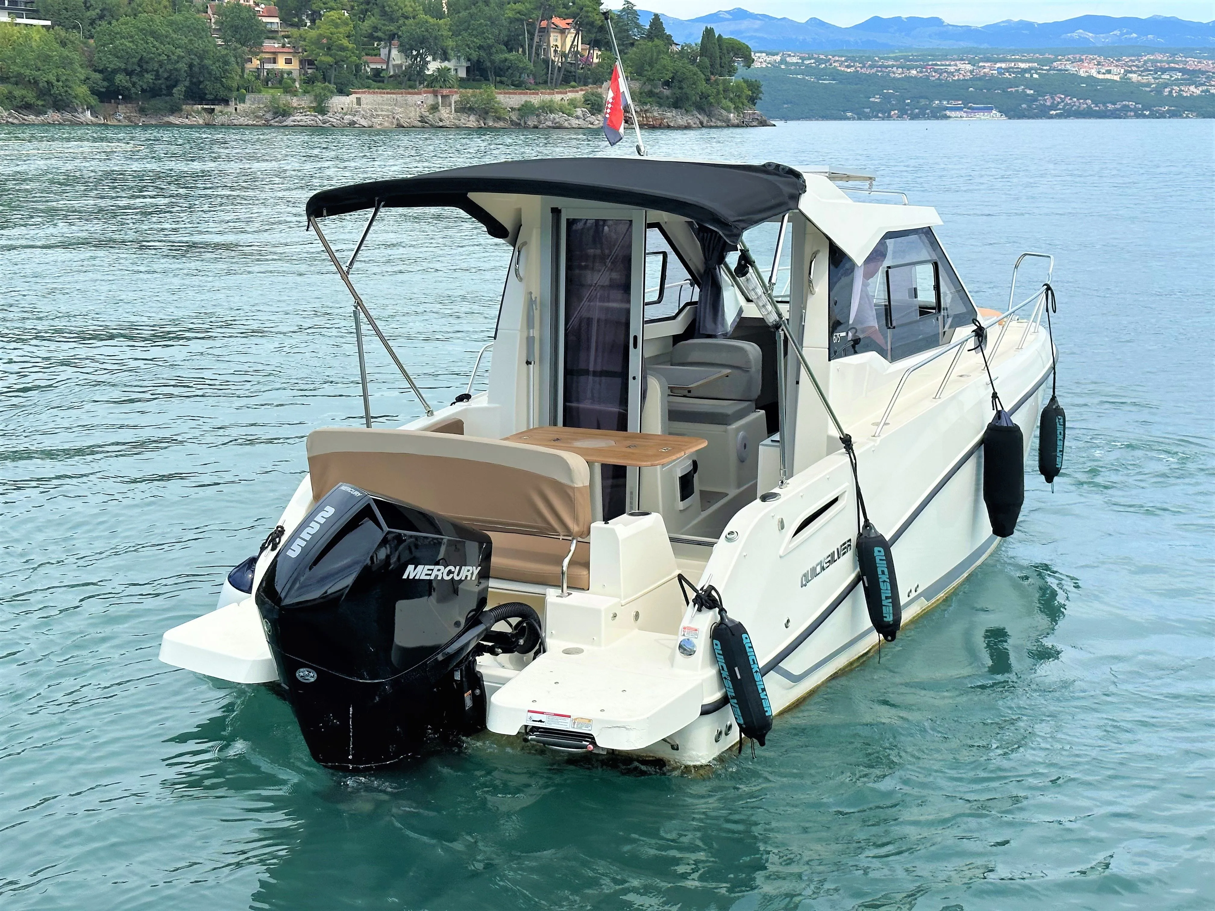 7.37m Opatija Quicksilver 675 Hire