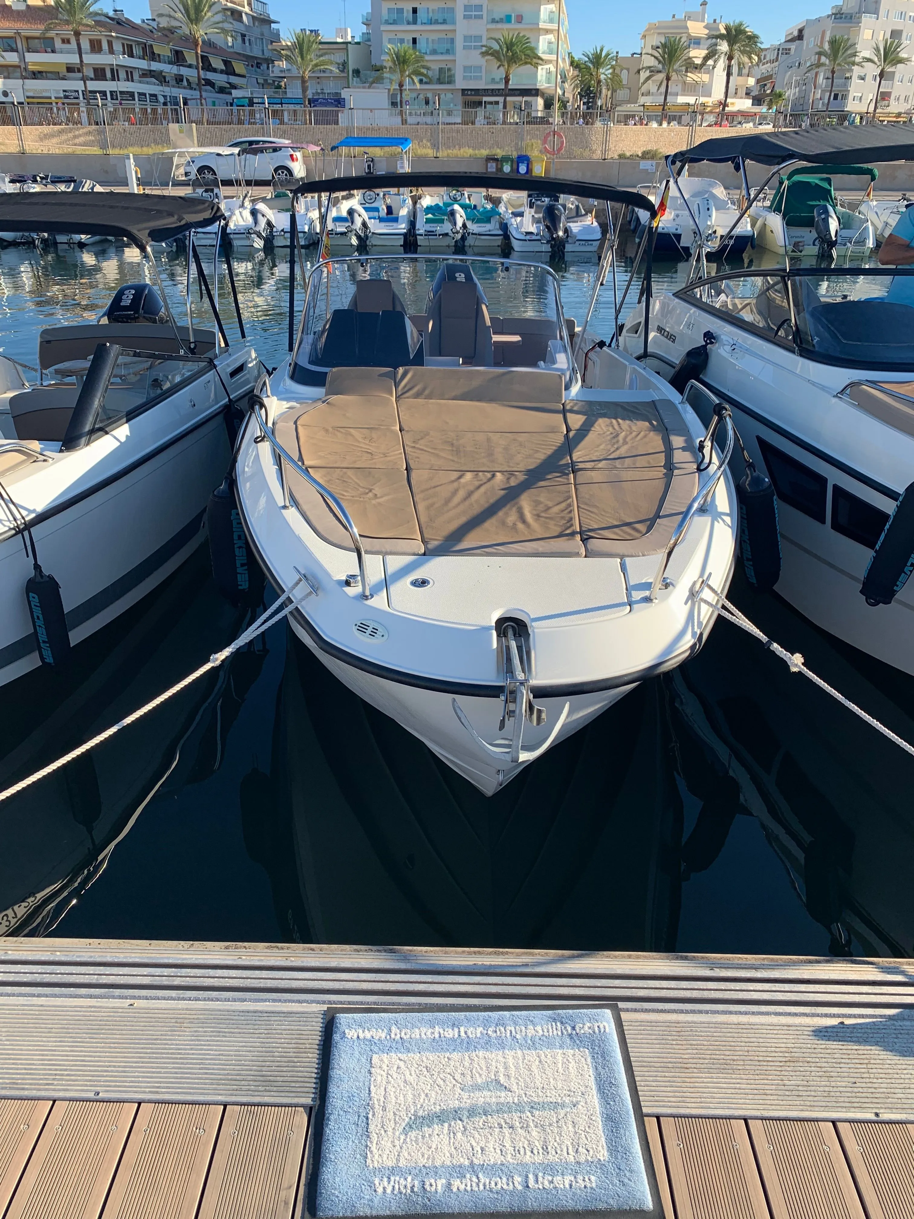 Charter a 7.6m Motor Boat Quicksilver 755 in Can Pastilla