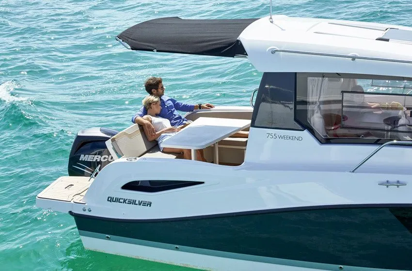 Explore Bogaczewo on a 7.55m Rental House Boat