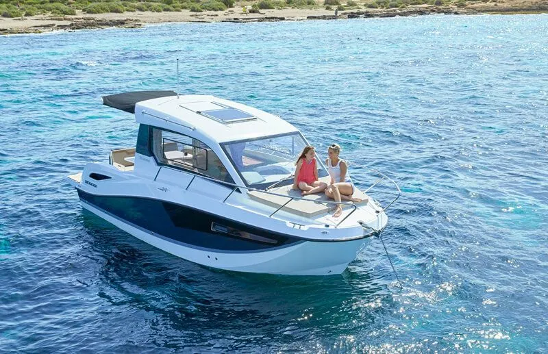 Explore Bogaczewo on a 7.55m Rental House Boat