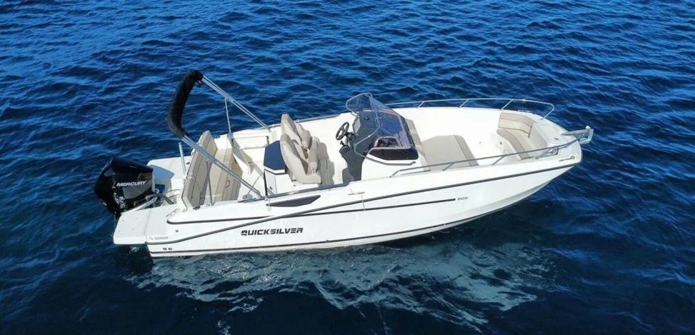 Charter a 8m Quicksilver 805 Motor Boat in Ibiza Town