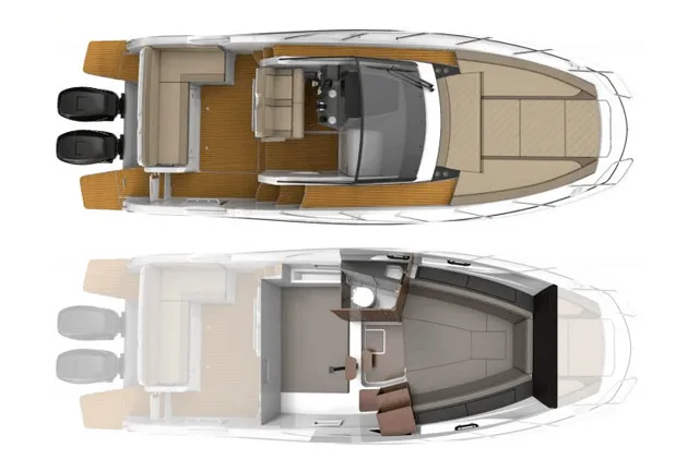 Explore El Toro on a 8.75m Rental Motor Boat