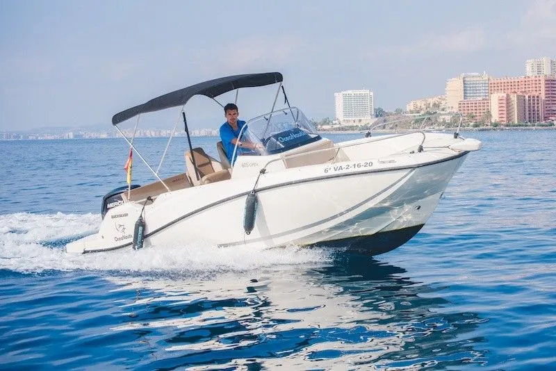 Charter a 5.95m Quicksilver Activ 605 Open Motor Boat in Benalmádena