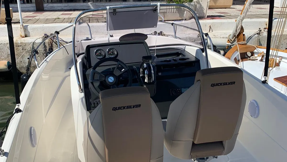 Charter a 6m Quicksilver Activ 605 Open Motor Boat in Sitges