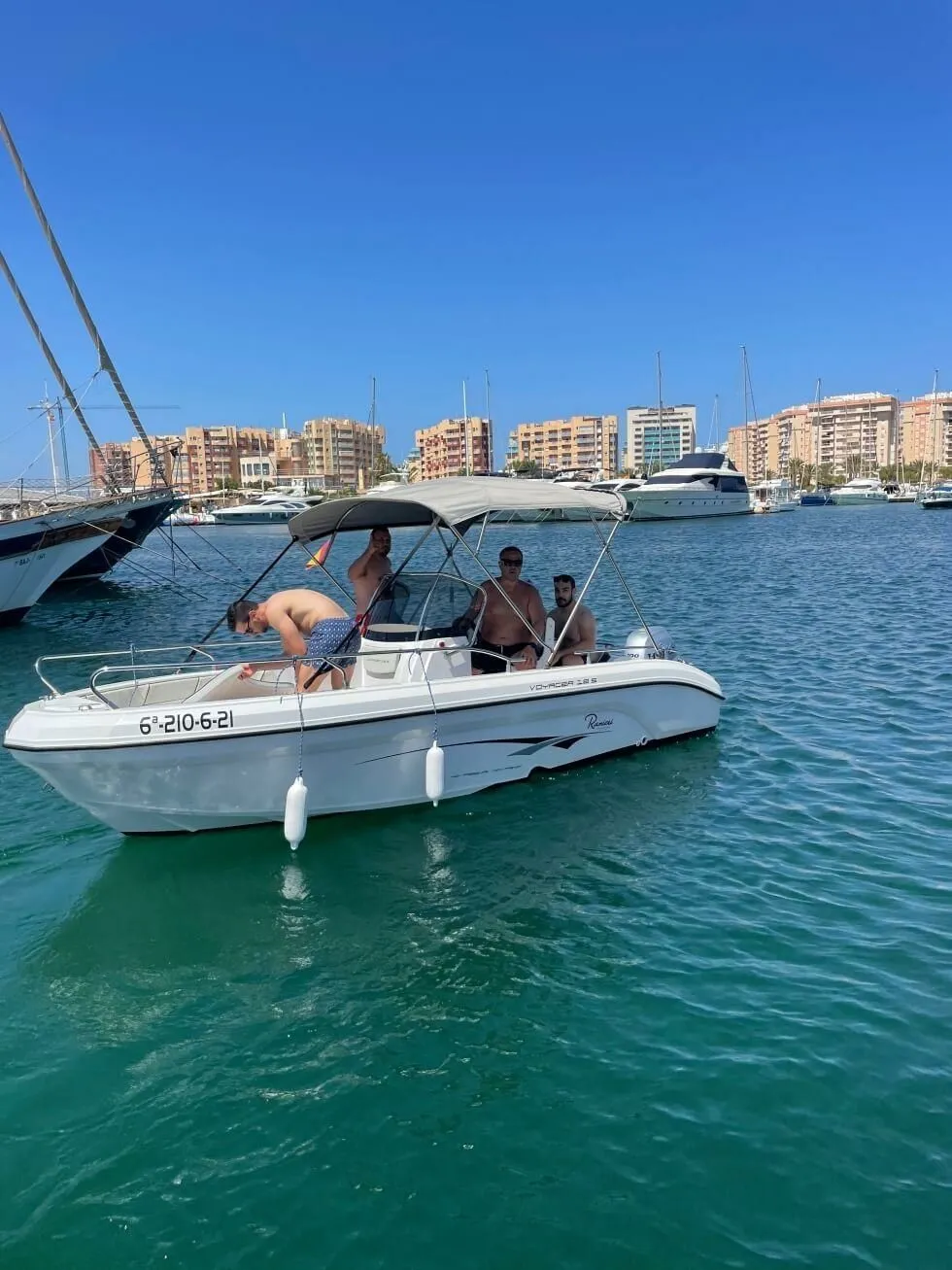 5.3m Murcia Motor Boat Hire