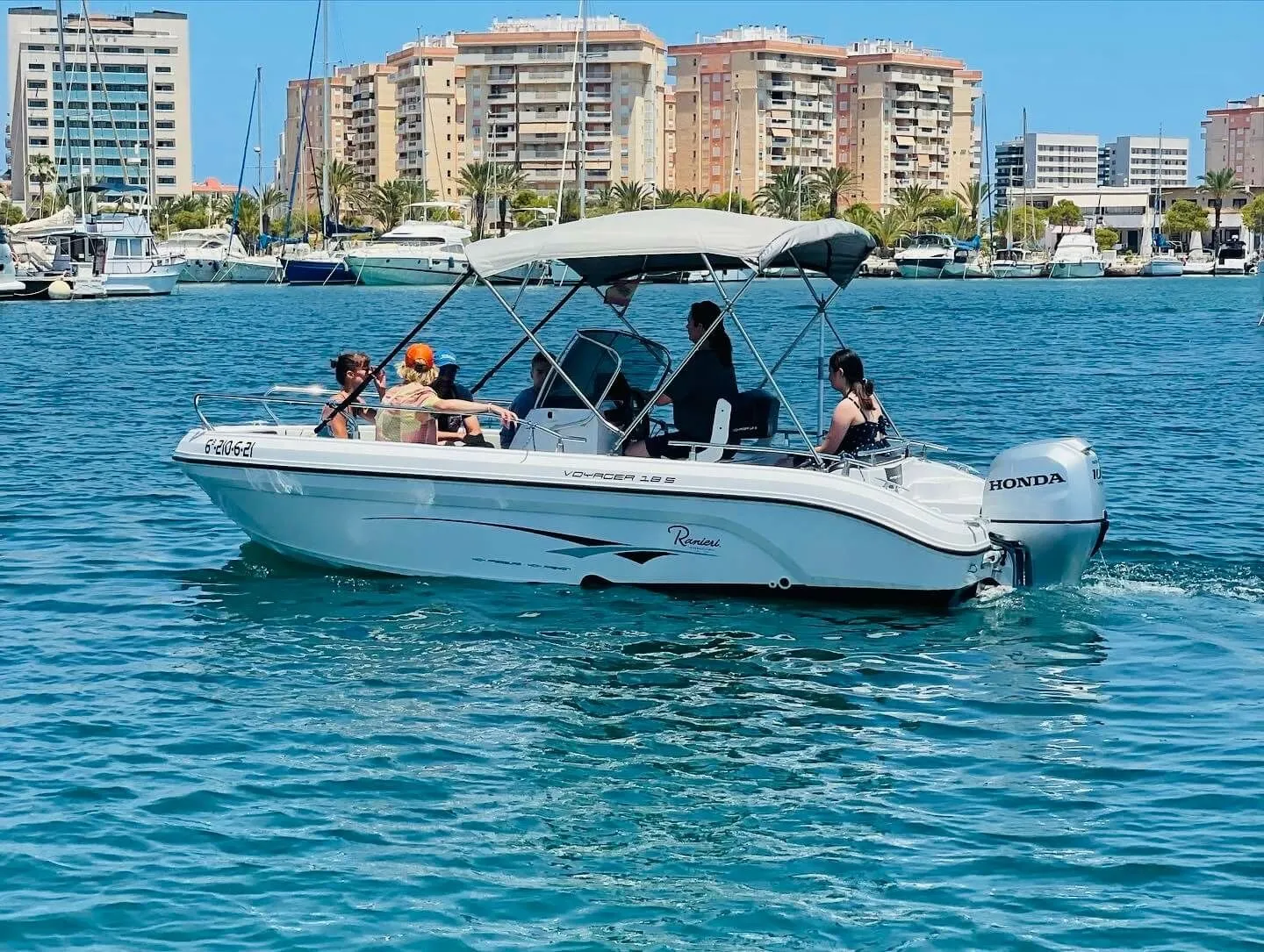 5.3m Murcia Motor Boat Hire