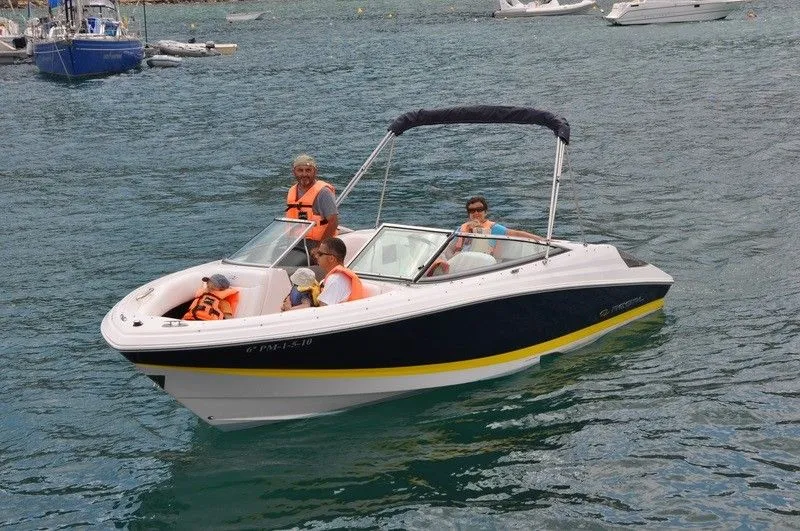 Rent a 7m Motor Boat in Port de Soller