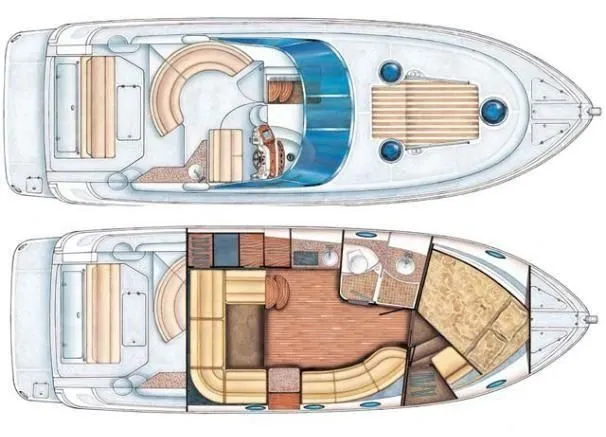 Rent a 11m Regal Commodore 3560 in Venice