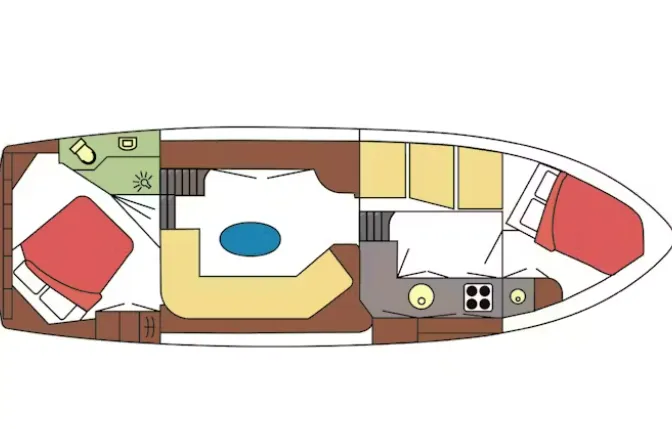 Explore Warten on a 11.5m Rental ReLine 1150
