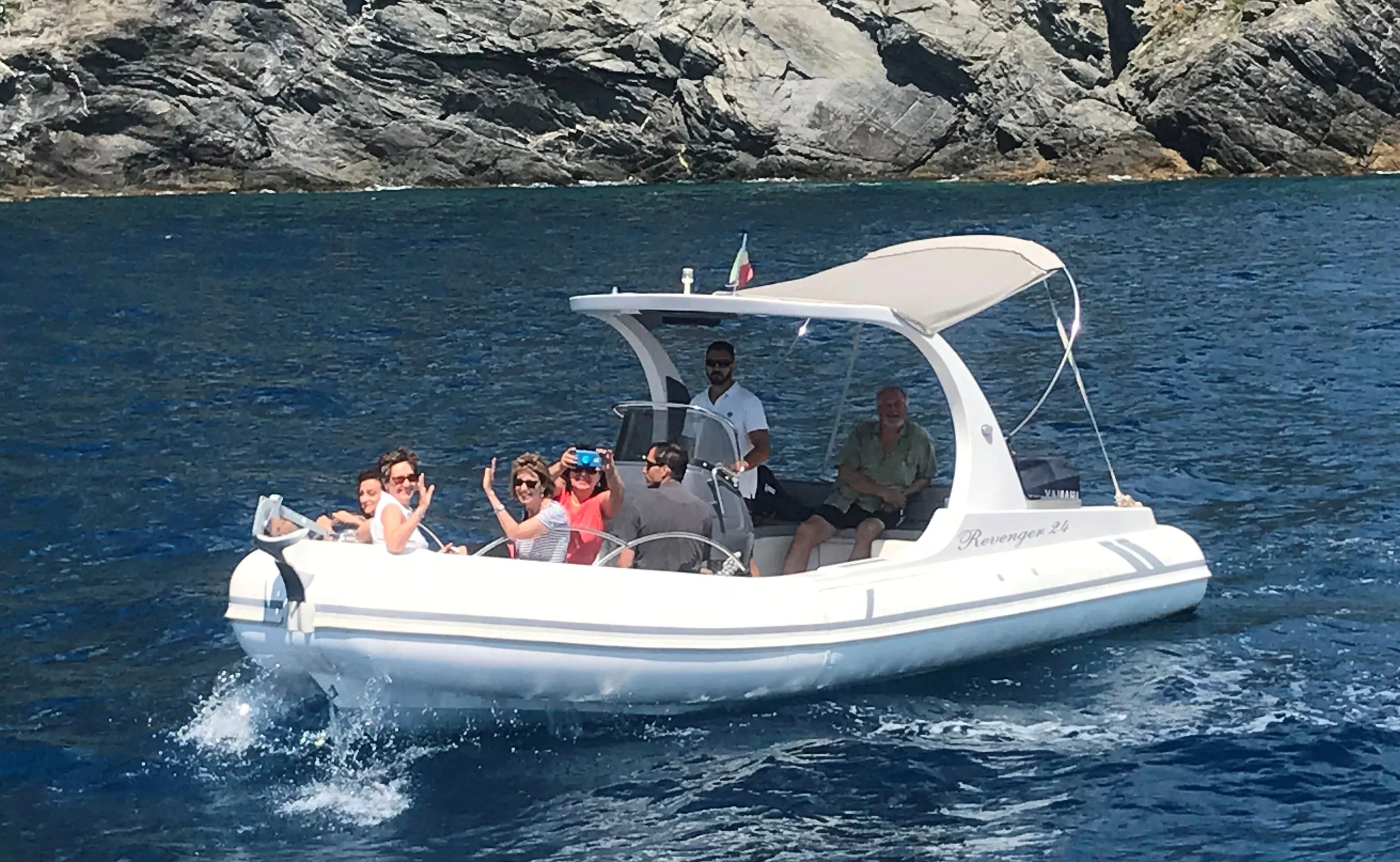 Charter a 7.5m RIB 24 Motor Boat in La Spezia
