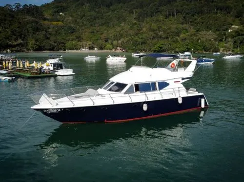 Explore Porto Belo on a 16.15m Rental Motor Yacht