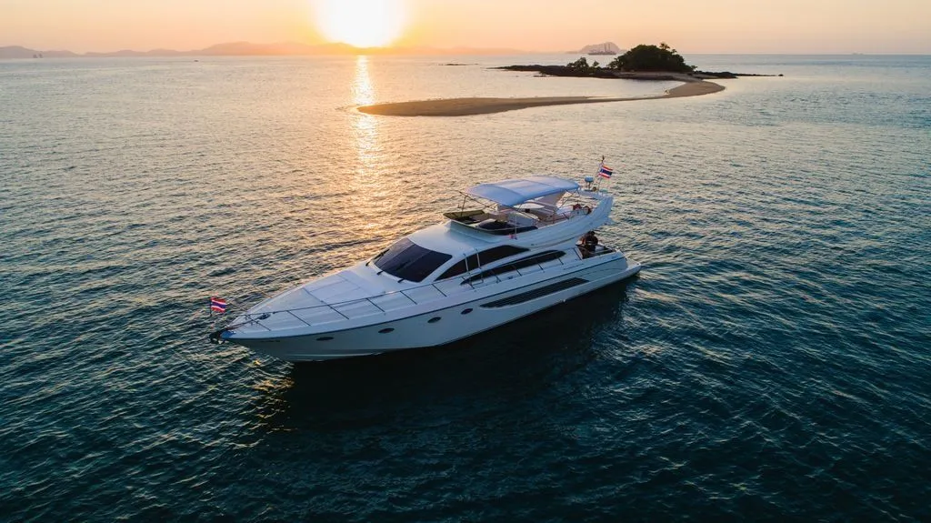 Explore Pa Klok on a 21.33m Rental Riva 70 Dolce Vita