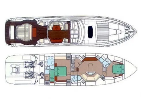 Charter a 23m 2 Cabin Motor Yacht in Poltu Quatu