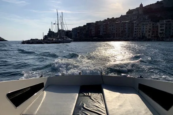 Explore La Spezia on a 9.52m Rental Motor Yacht Riva St Tropez