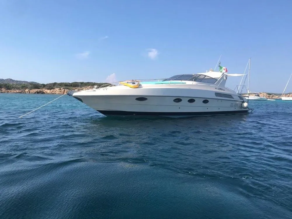 13.2m Porto Santa Margherita Riva Tropicana 43 Motor Yacht Hire