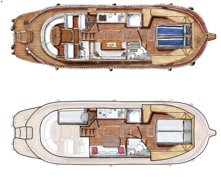 Explore Fürstenberg/Havel on a 11.6m Rental Motor Yacht