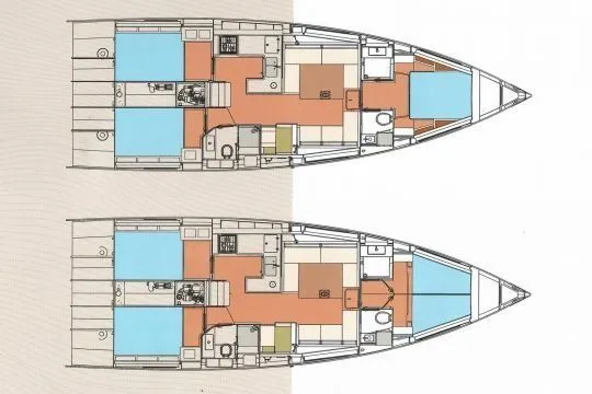 Explore La Trinite-sur-Mer on a 14.74m RM 1380 Sailing Yacht Rental