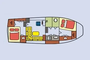 Charter a 10m 2 Cabin House Boat in IJsselstein