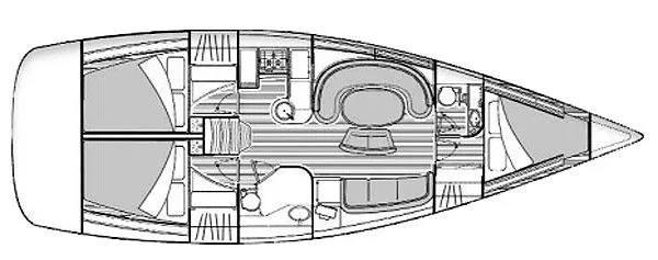 Rent a 11.75m Ronautica 400 Sailing Yacht in Santa Pola