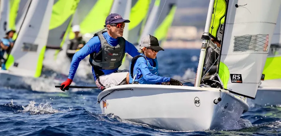 Rent a 3.64m Sailing Yacht RS Feva in Lipno nad Vltavou