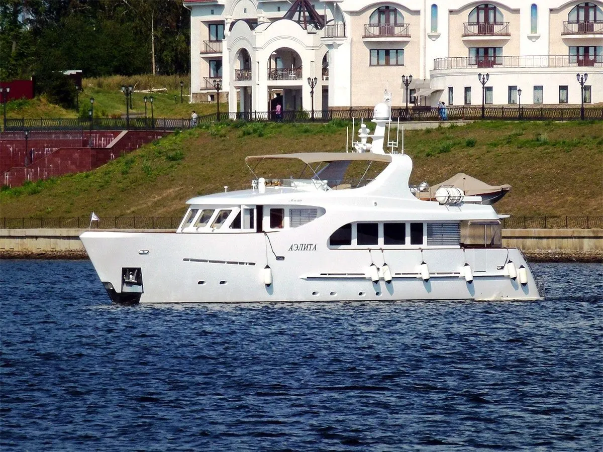 Explore Povedniki on a 24.4m Rybinsk Shipyard 80 Motor Yacht Rental