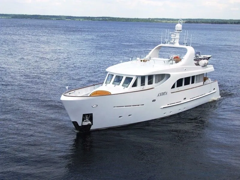 Explore Povedniki on a 24.4m Rybinsk Shipyard 80 Motor Yacht Rental