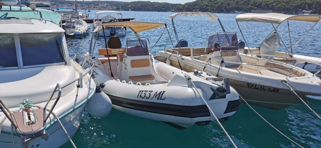 Explore Mali Losinj on a 6.8m Rental SACS 680
