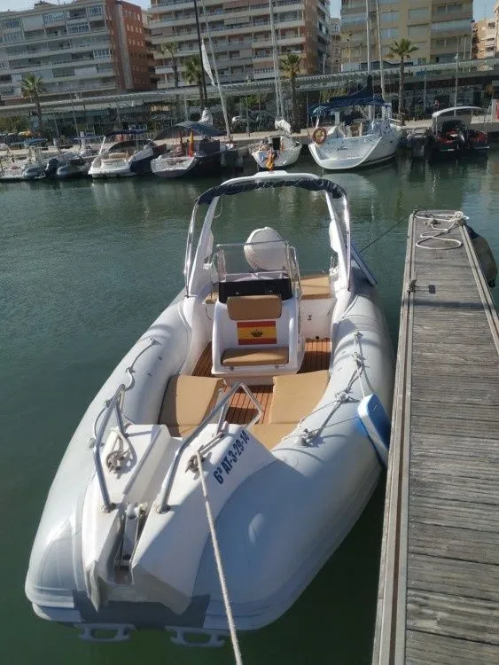 Explore Santa Pola on a 6.9m Rental Boat
