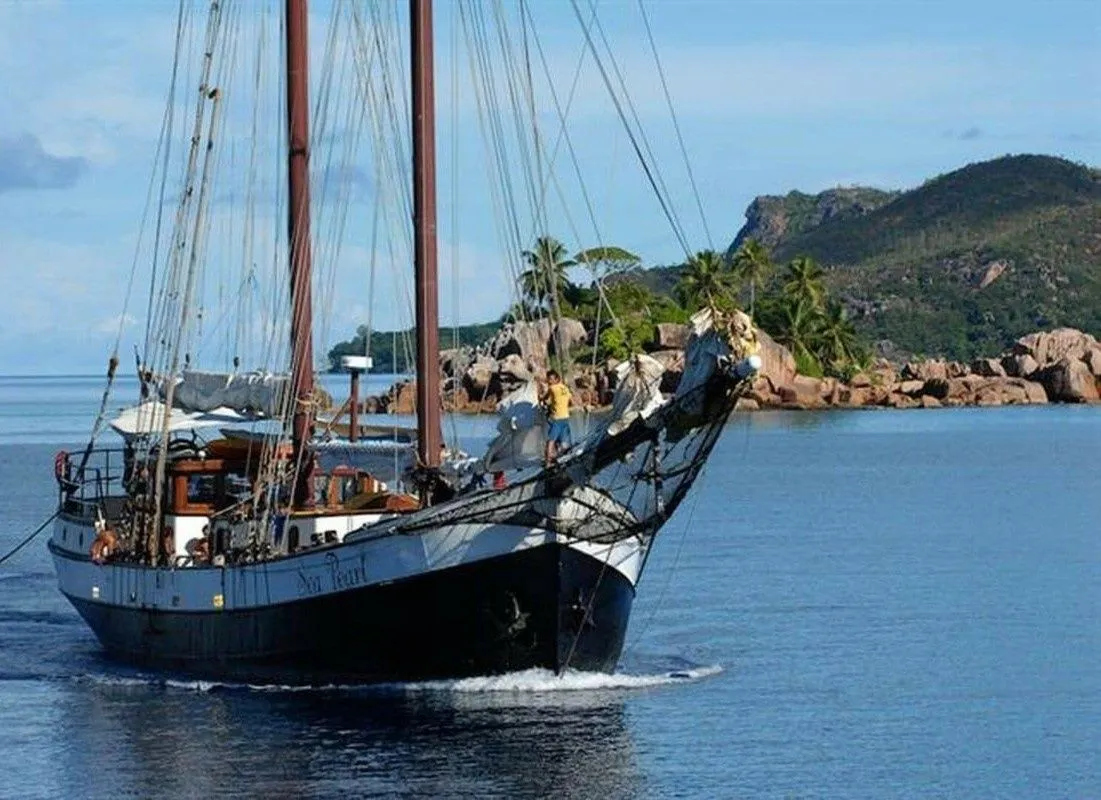 Explore Eden Island on a 35m Rental Boat