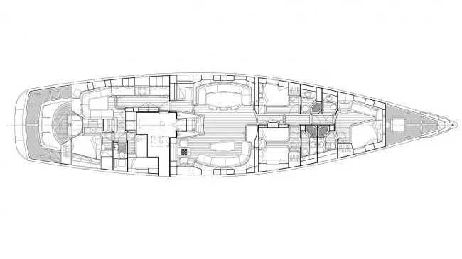 Charter a 28.6m 3 Cabin Sailing Yacht in Le Marin