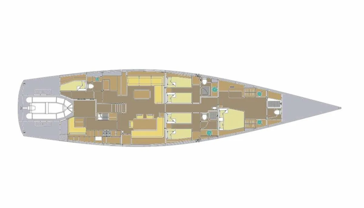 Rent a 25.13m 3 Cabin Sailing Yacht in Saint John’s