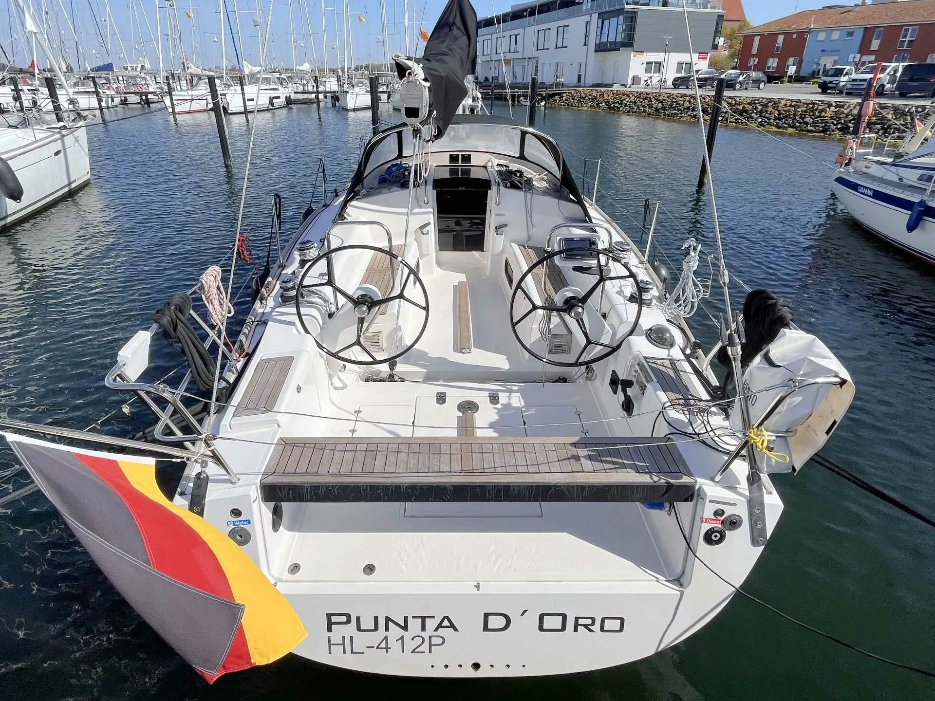 11.5m Heiligenhafen Sailing Yacht Salona 38 Hire