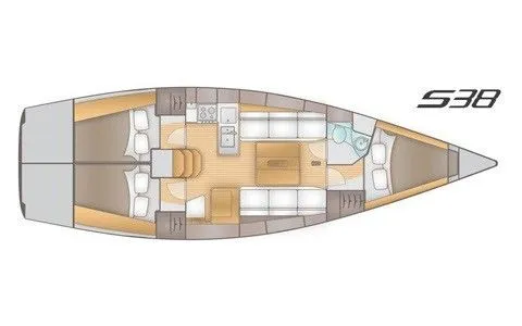 Kastela 11.5m Kiralık Yelkenli Yat