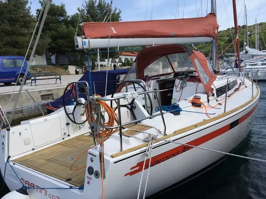 Explore Izola on a 11.5m Rental Salona 38