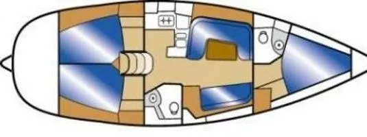 Rent a 11.99m Salona 40 Sailing Yacht in Kos Town