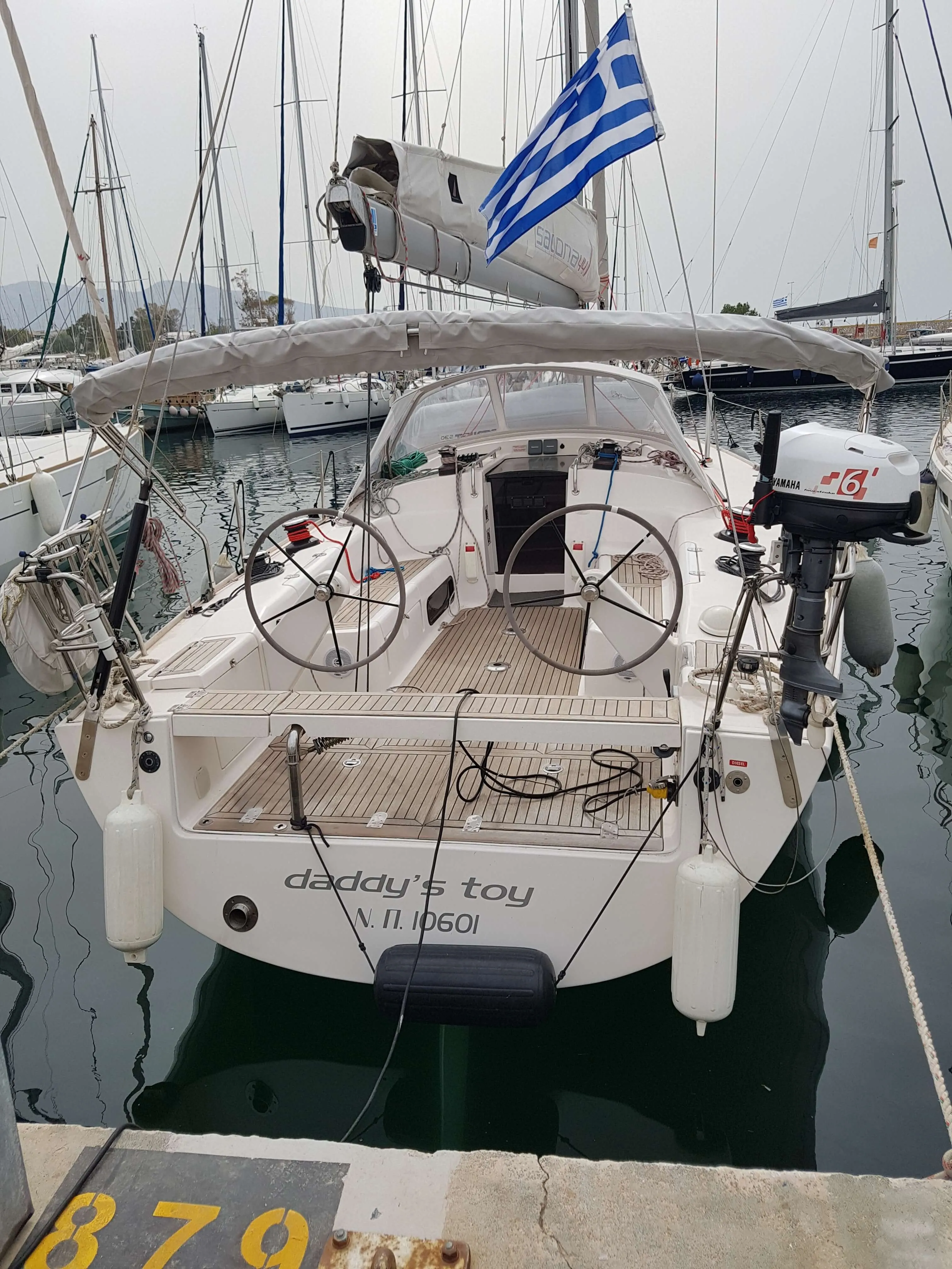 13.5m Athens Sailing Yacht Salona 44 Hire