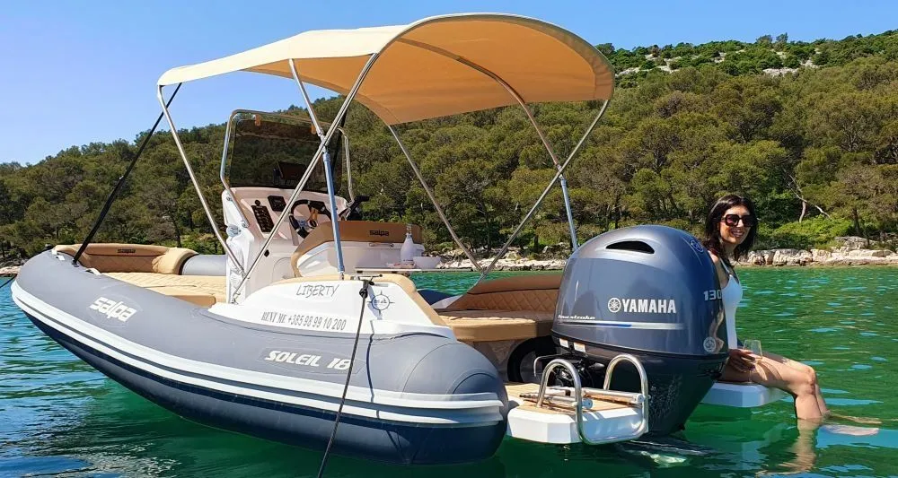 6.3m Jezera Salpa Soleil 18 Motor Boat Hire