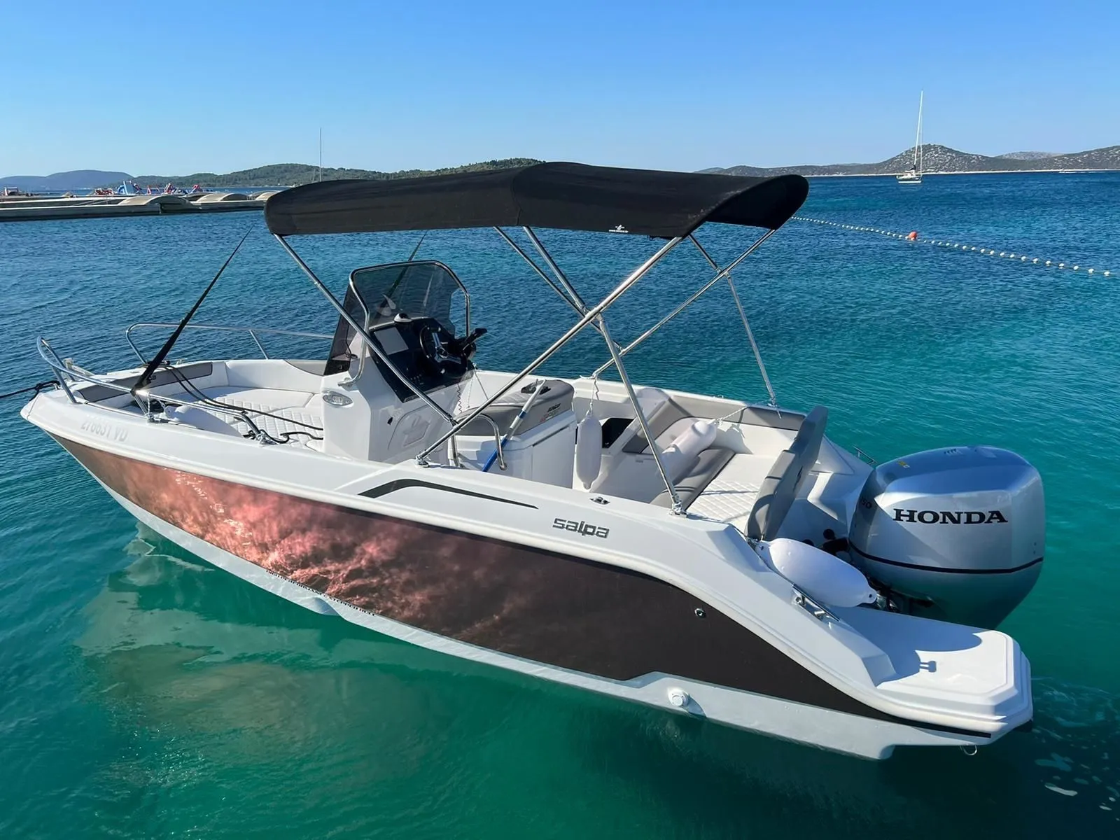 6.15m Vodice Salpa Sunsix Hire
