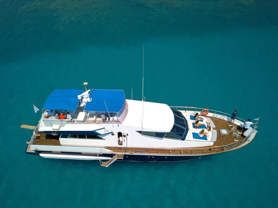 Rent a 24.88m 4 Cabin Motor Yacht in Rethymno