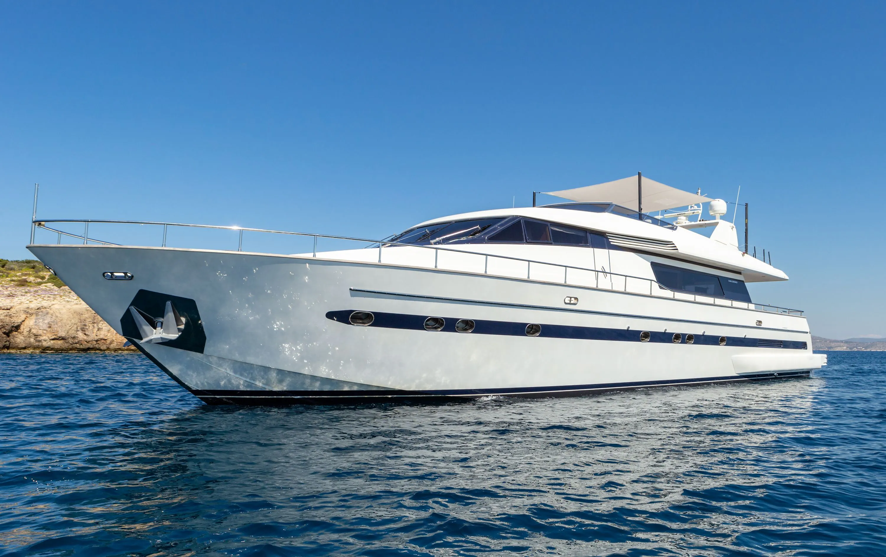 Rent a 25.6m Boat in Limani Karra